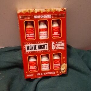 Movie Night Popcorn Seasoning Set - Red